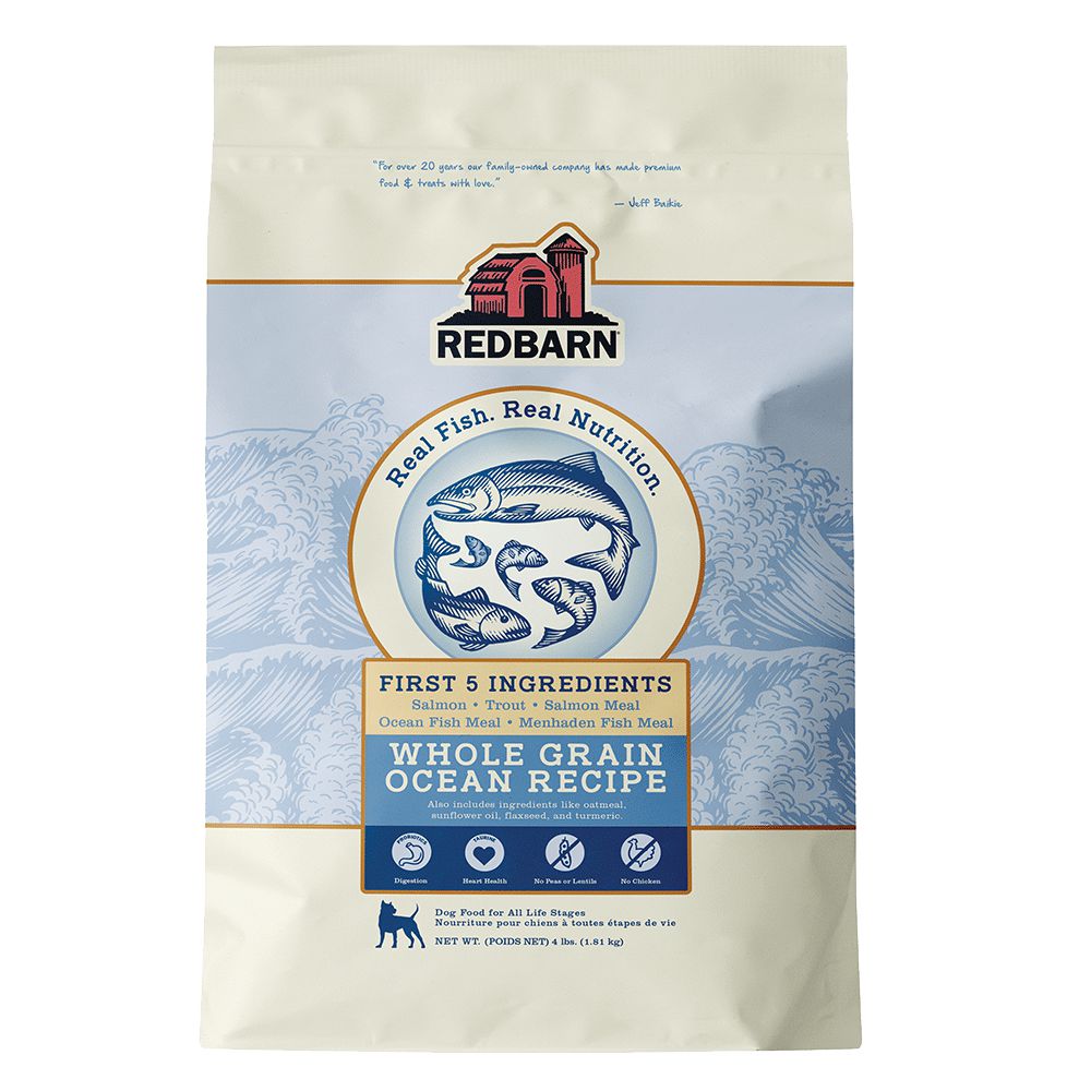 Whole Grain Ocean Recipe Dog Food Redbarn Pet Products