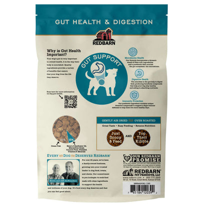 Back of the pack explaining why Gut Health is important