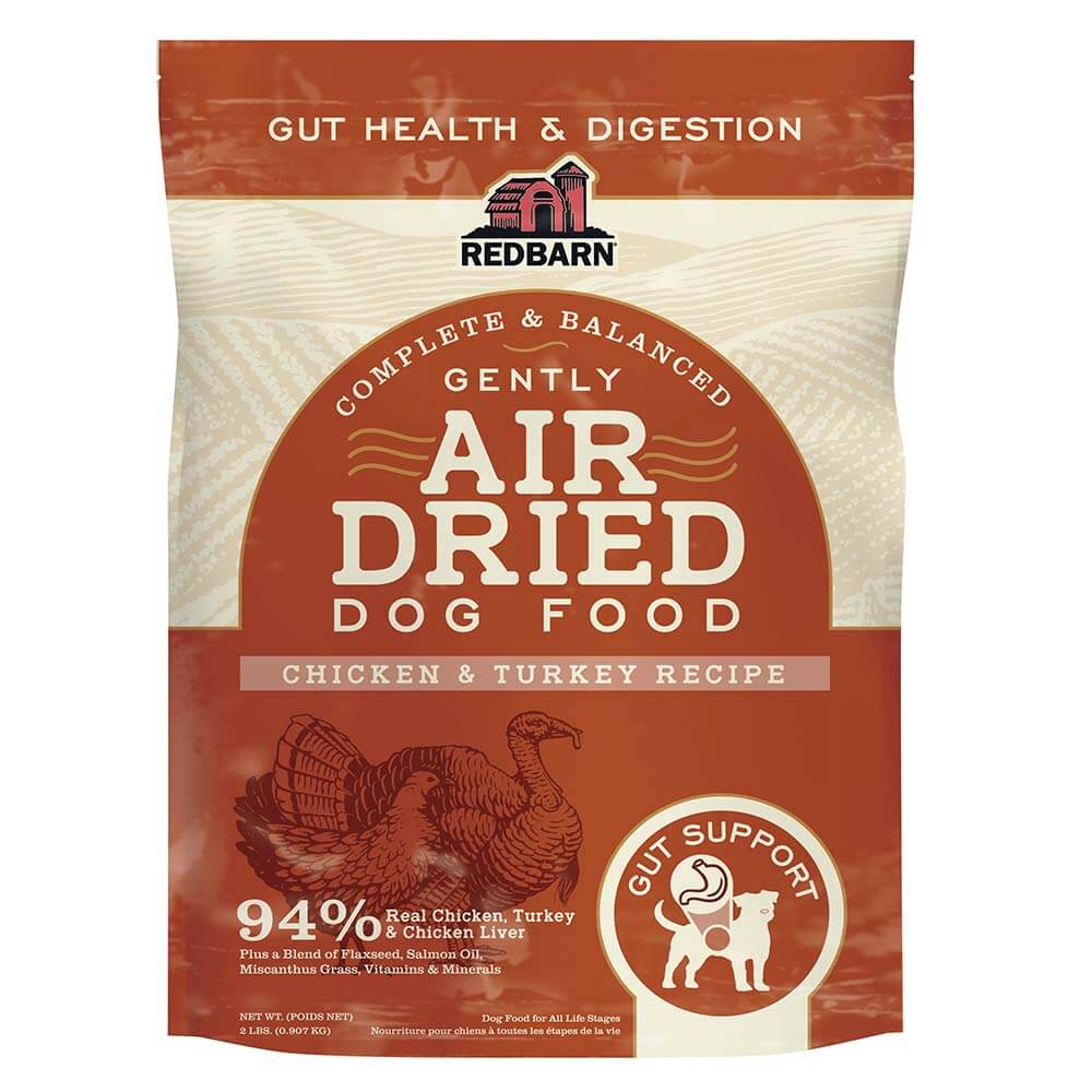 Redbarn Air Dried Gut Health and Digestion Chicken & Turkey Recipe - 2lb Bag