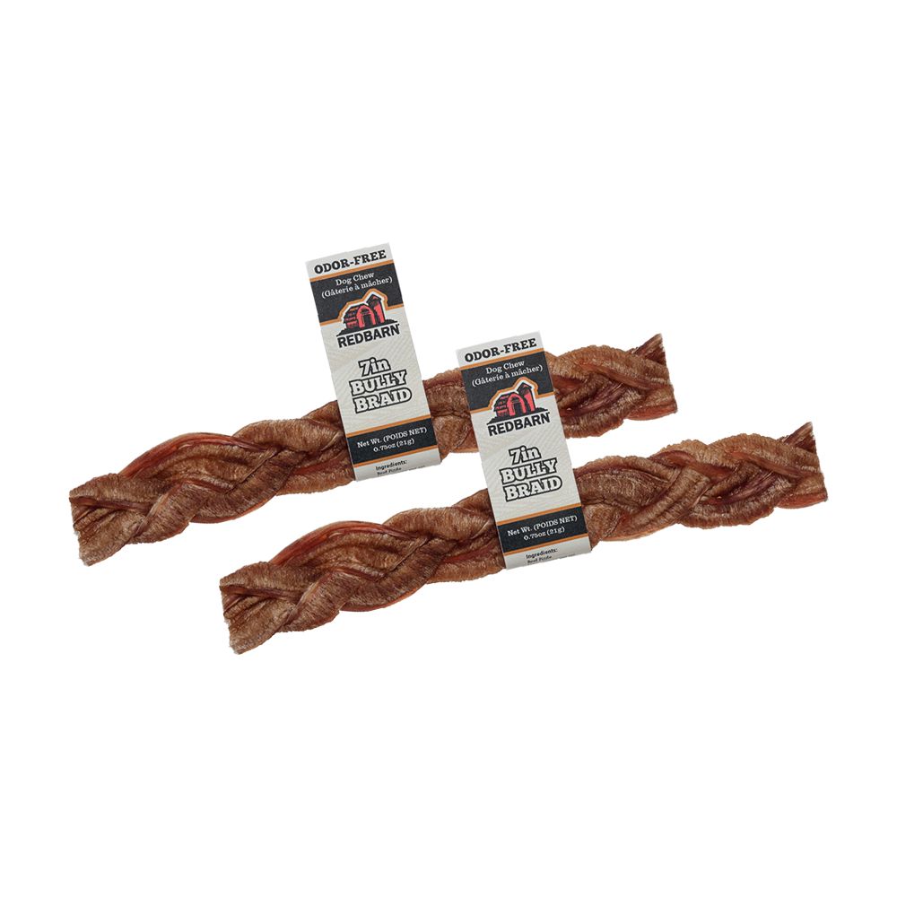 Odor-Free Braided Bully Stick