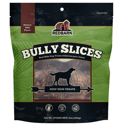 Bag of Bully Slices, beef hide treats