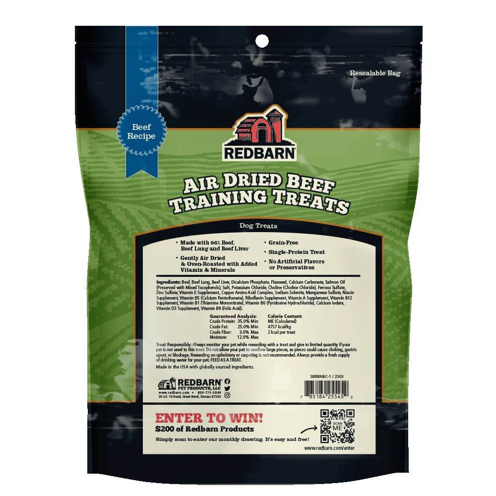 Air Dried Beef Training Treats