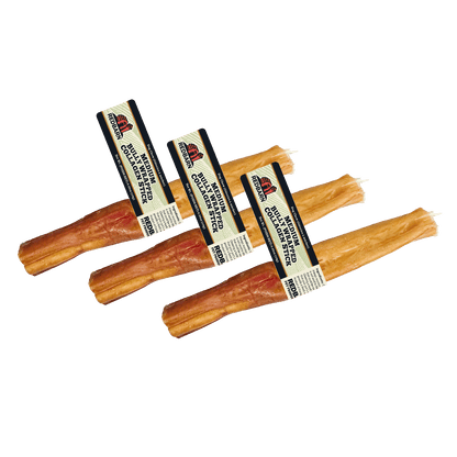 An image showing the Medium Bully Wrapped Collagen Stick - 3 pack