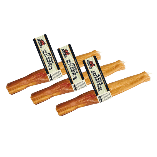 An image showing the Medium Bully Wrapped Collagen Stick - 3 pack