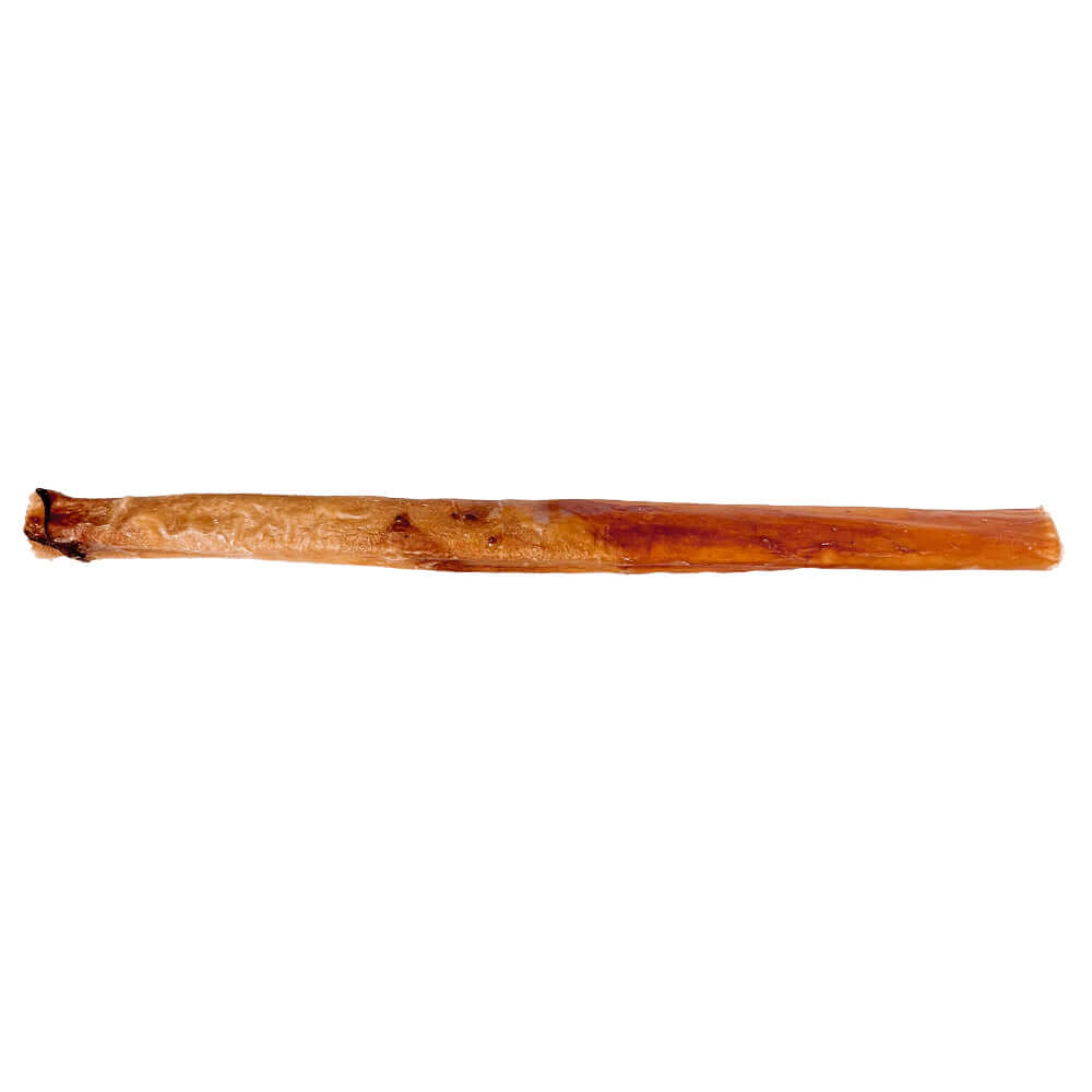 An image showing a single Large Bully Wrapped Collagen Stick