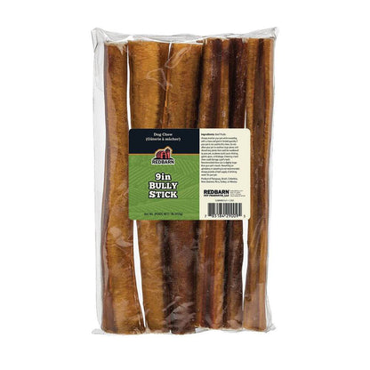 Redbarn 9in Bully Stick - 1lb Bag