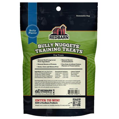 Redbarn Bully Nuggets® Training Treats - Back cover