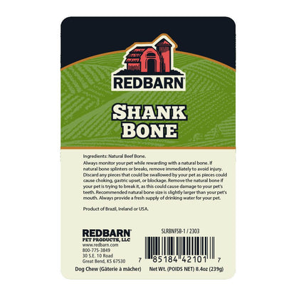 Redbarn Shank Bone - Safety Warning Label