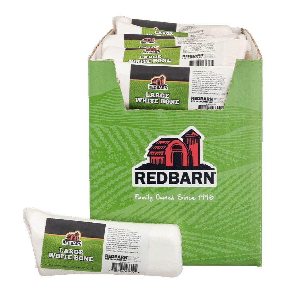 Redbarn Large White Bone - Case