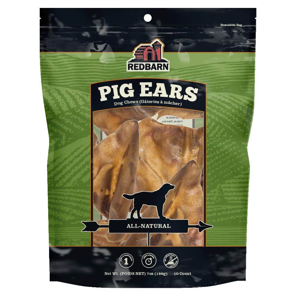 Product image of the Redbarn Natural Pig Ears