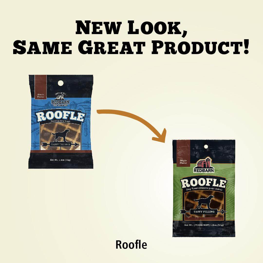 Redbarn Roofle® Maple Flavor New Look