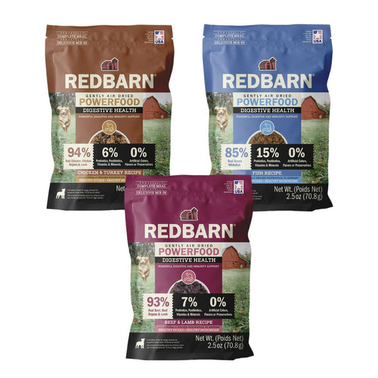 Cover Image of Redbarn Air Dried Gut Health Trial Size Variety Pack