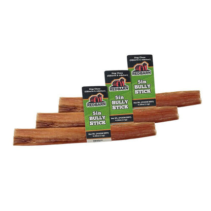 Redbarn 5in Bully Stick - 3pk