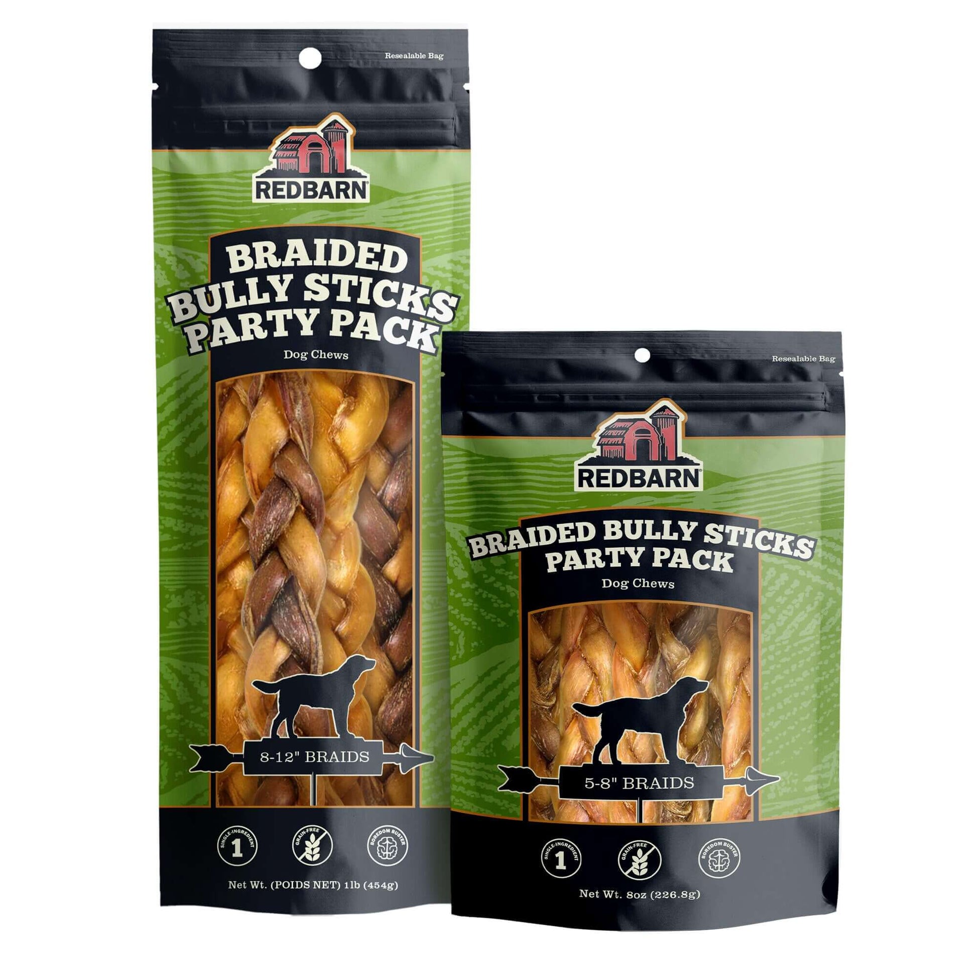 Bully Braid Party Pack showing different variants