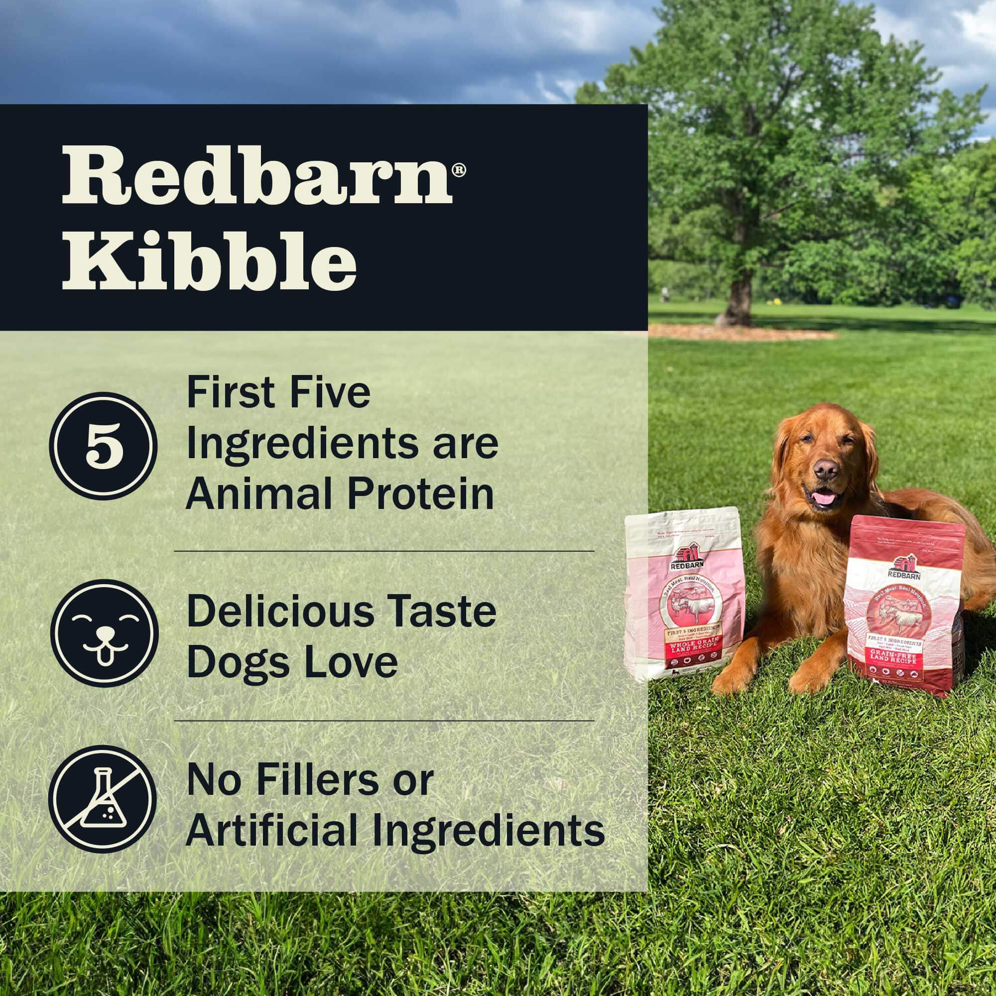 Whole Grain Land Recipe Dog Food Redbarn Pet Products