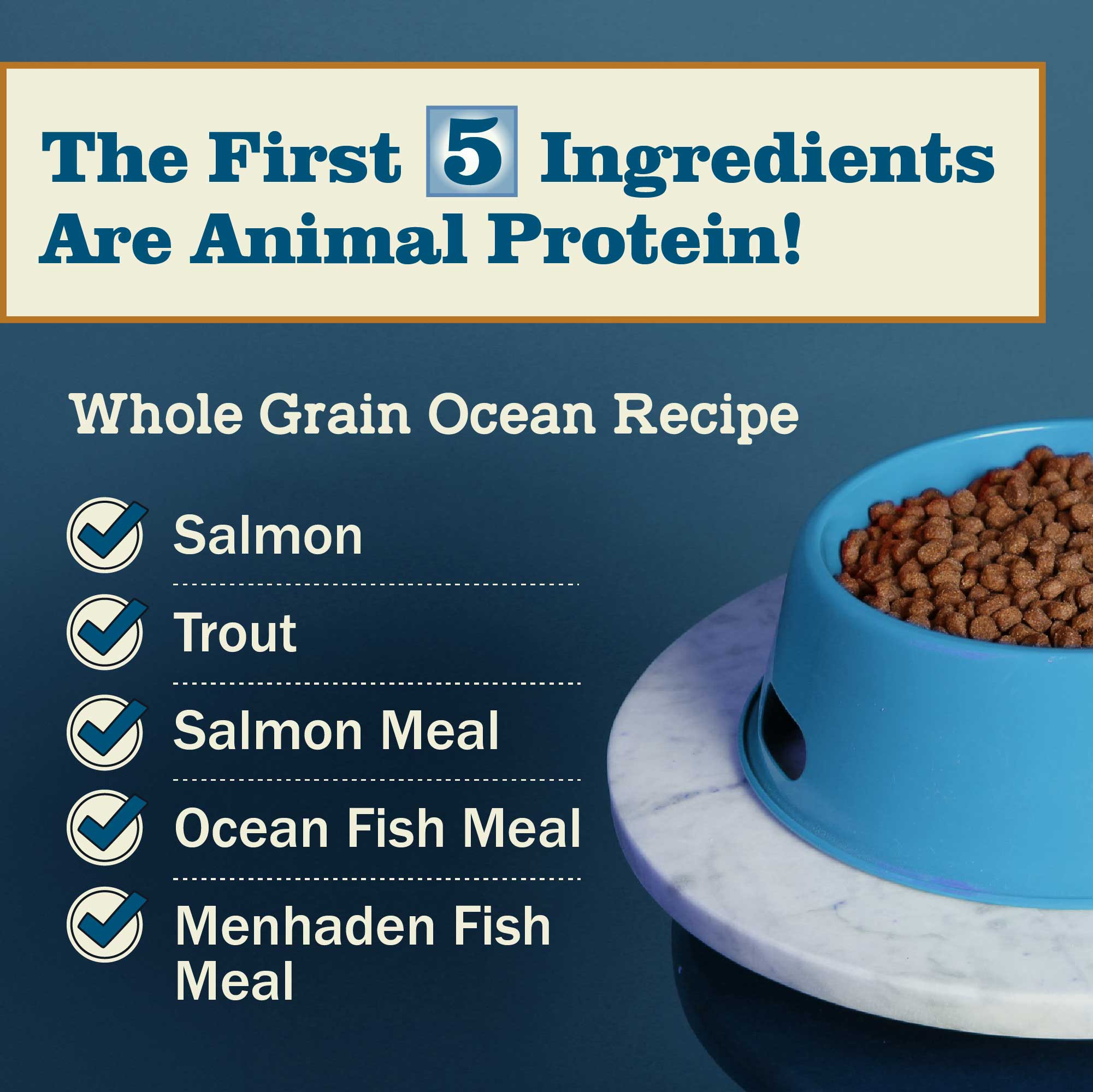 Whole Grain Ocean Recipe Dog Food