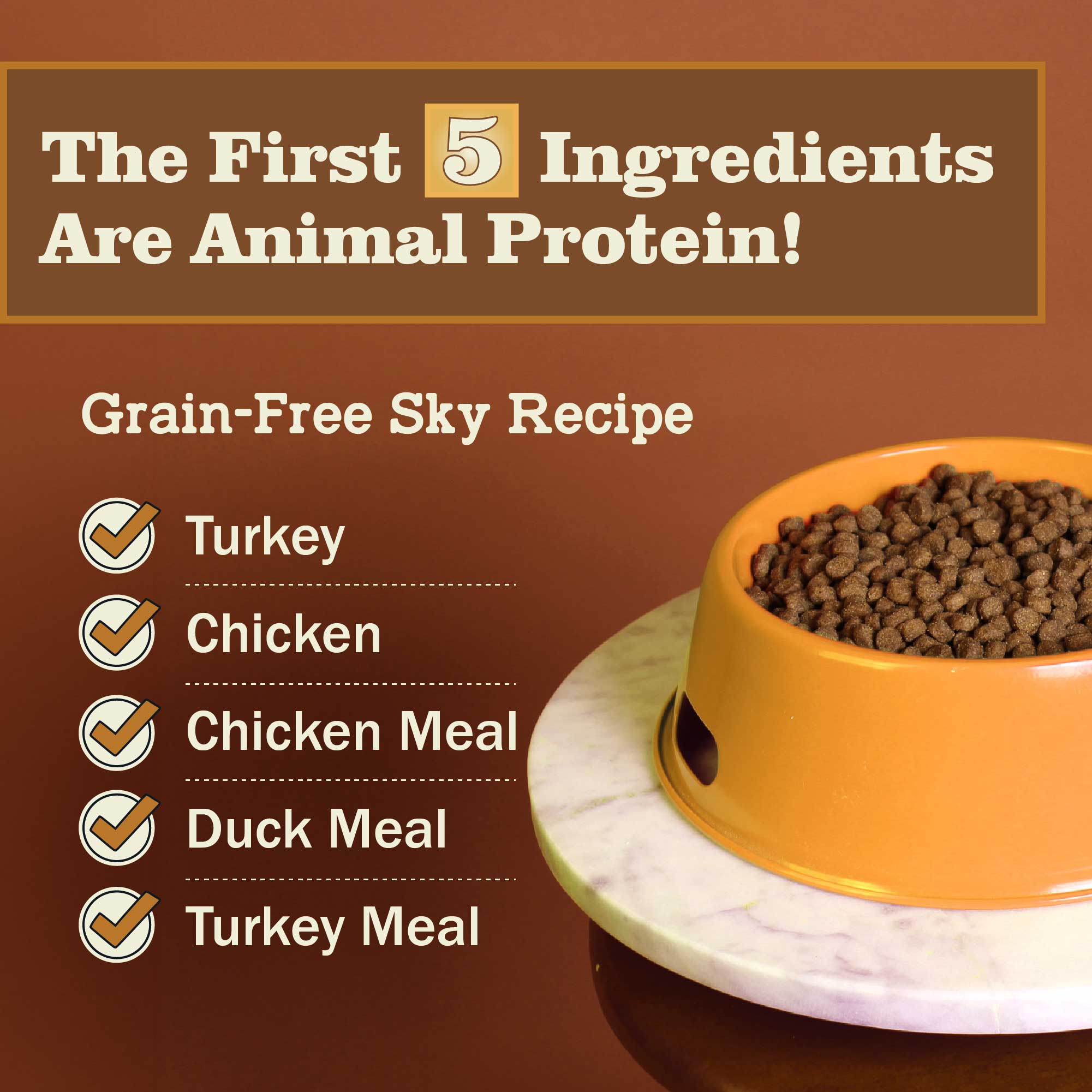 Grain-Free Sky Recipe Dog Food