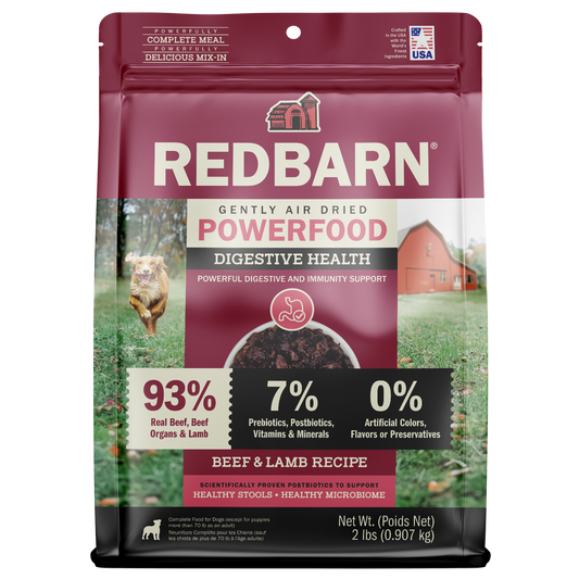 Cover Image of Redbarn Air Dried Powerfood Digestive Health Beef & Lamb Recipe