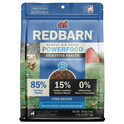 Cover Image of Redbarn Air Dried Powerfood Digestive Health Fish Recipe