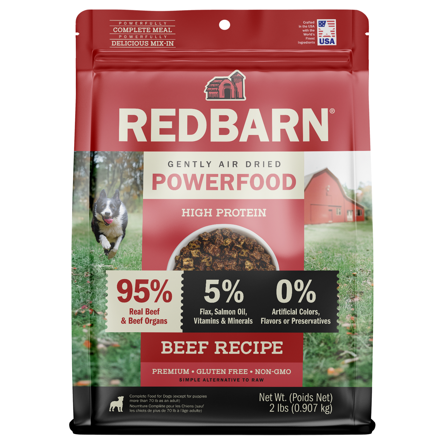 Air Dried Powerfood High Protein Beef Recipe