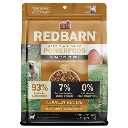 Cover Image of Redbarn Air Dried Powerfood Healthy Puppy Chicken Recipe