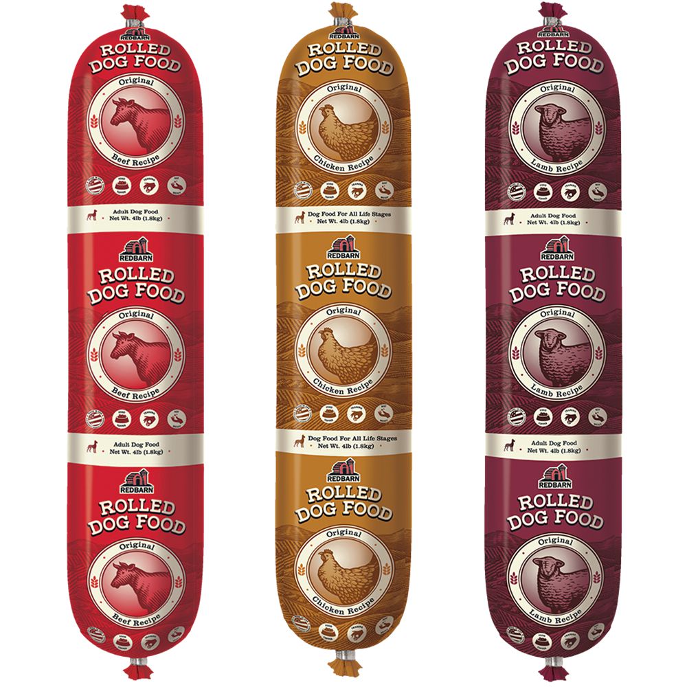 Rolled Food Variety Pack Redbarn Pet Products