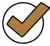 gold checkmark