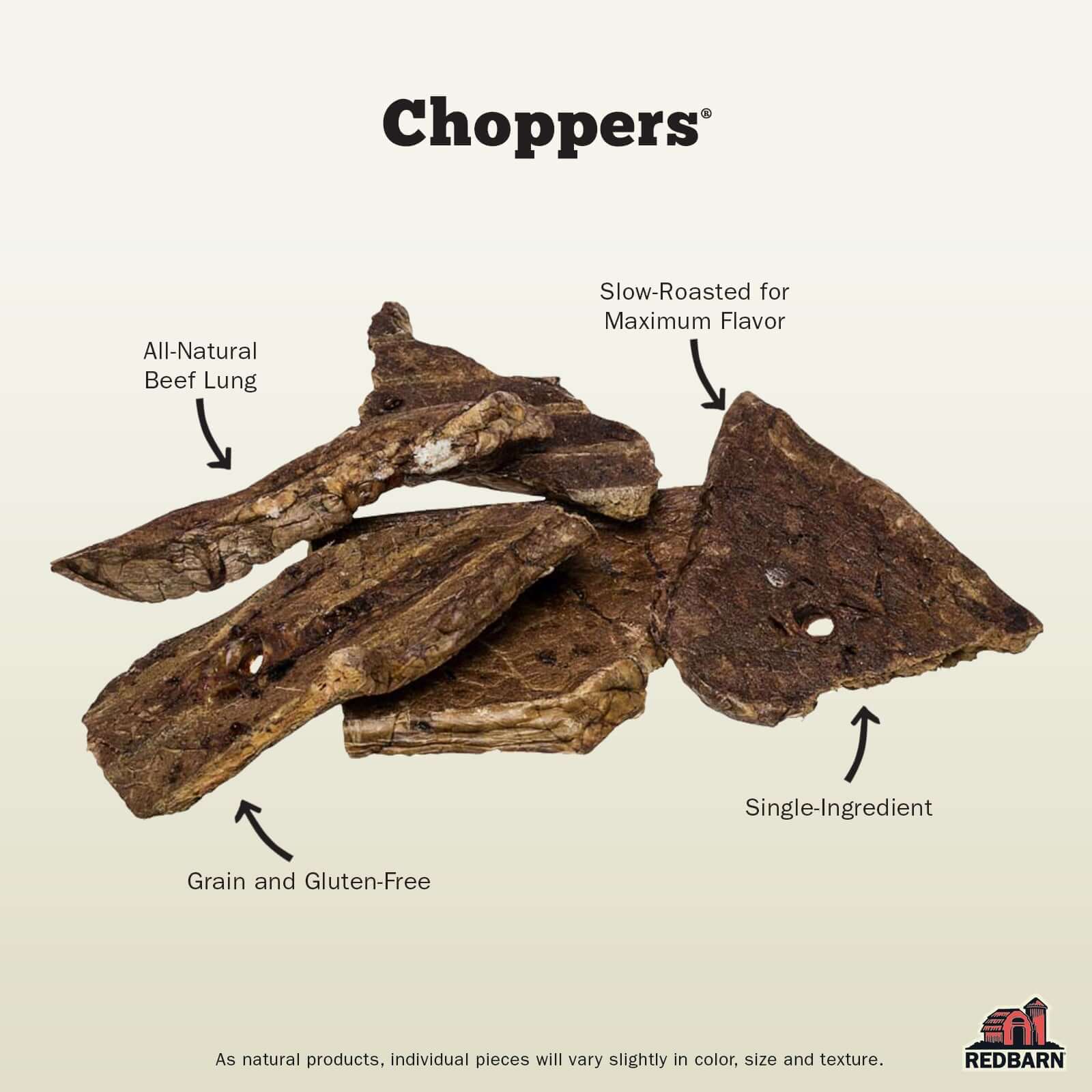 Features of the Redbarn Choppers