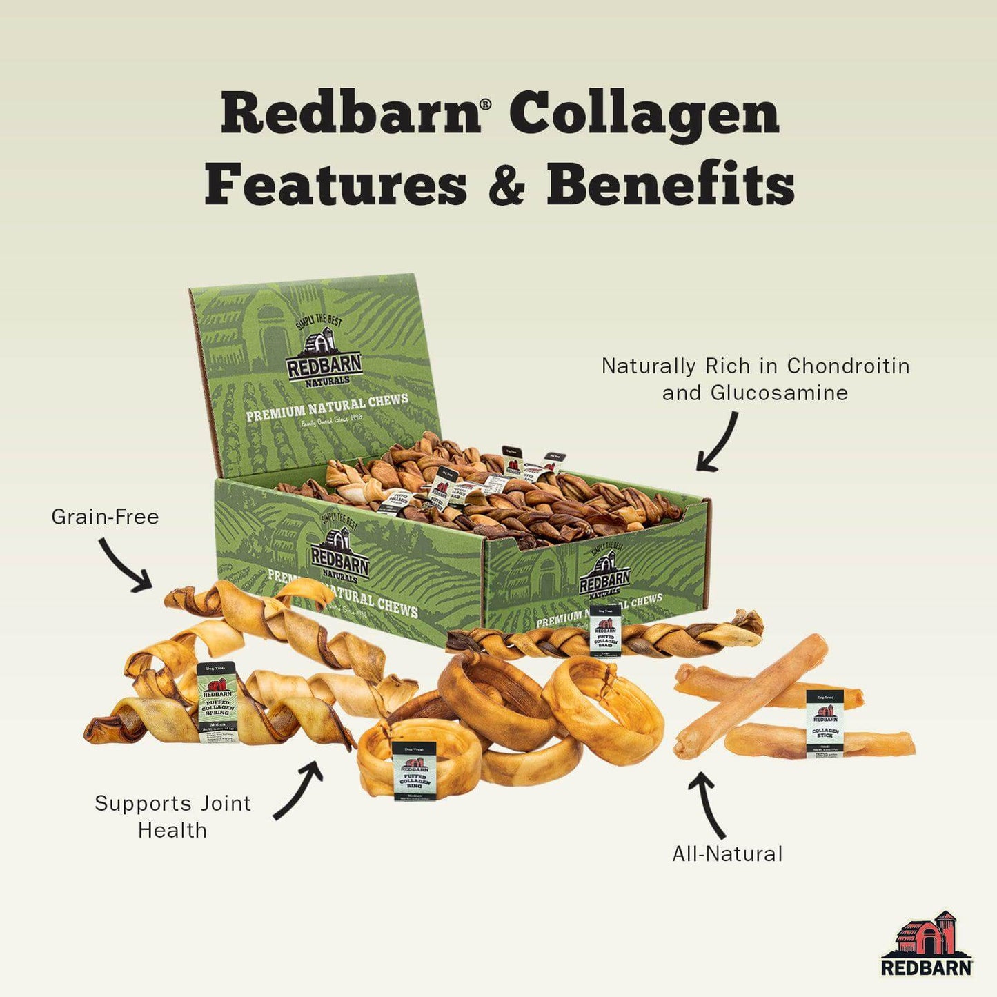 Redbarn Collagen Features and Benefits